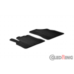 Original Gledring Passform Fußmatten Gummimatten 2 Tlg.-Fixing - Citroen Berlingo Cargo 2008->/FL 2015->2018